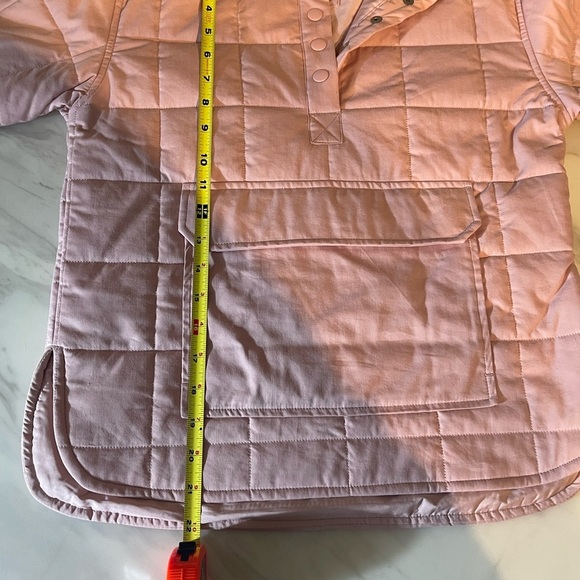 Art Class Girls Size M 8 Pink Quilted Hoodie Kangaroo Pockets Snap Collar NWT - Picture 15 of 16